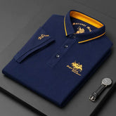 2023 New Embroidered Polo Shirt Men&