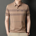 Korean Polo Shirts for Men Casual Short Sleeve Slim Fashion Shirts STYLE SOURCE