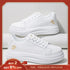 Women's Casual Sneakers White Metallic STYLE SOURCE