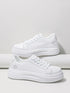 Women's Casual Sneakers White Metallic STYLE SOURCE