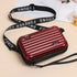 Women's Clutch Small PVC Shoulder Bag Suitcase Shape STYLE SOURCE