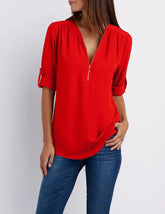 Summer Women Cool Loose Shirt STYLE SOURCE