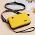 Women's Clutch Small PVC Shoulder Bag Suitcase Shape STYLE SOURCE