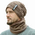 Winter Hat for Men Women Pullover Hat Scarf STYLE SOURCE