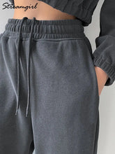 Winter Warm Sweatpants For Women High Waist Jogger STYLE SOURCE