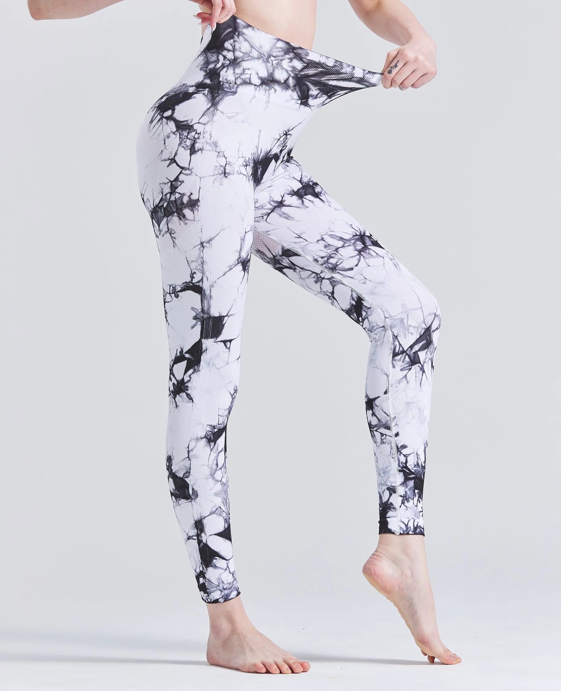 Women Tiedye Gym Leggings Seamless Mujer STYLE SOURCE