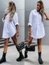 Elegant Women's White Blouse Casual Top Spring STYLE SOURCE