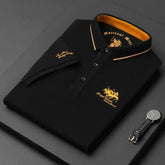 2023 New Embroidered Polo Shirt Men&