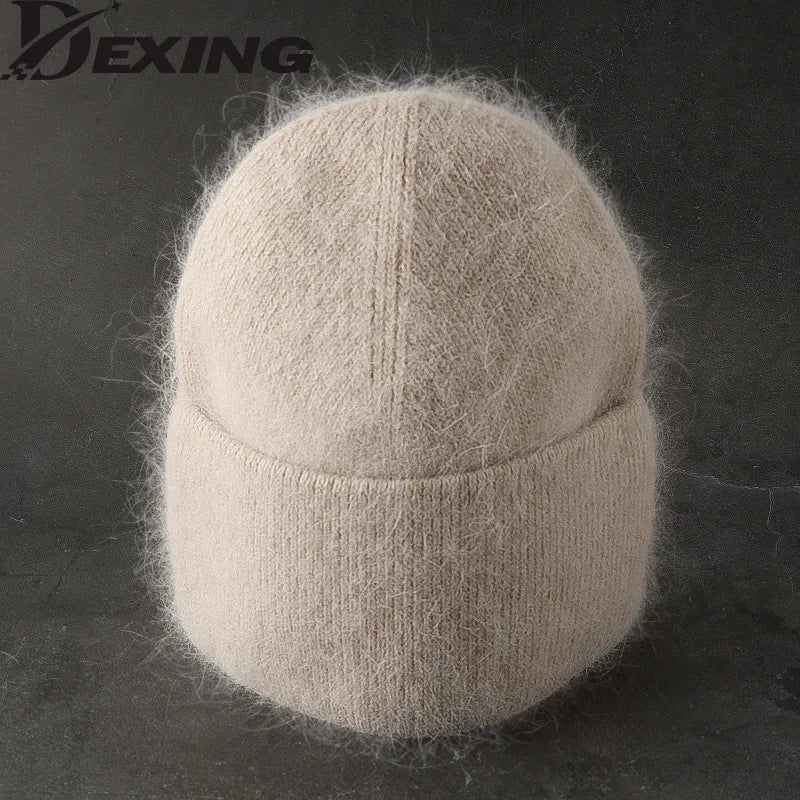 2022 New Angora Winter Hat For Womens R STYLE SOURCE