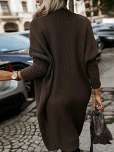 Open Front Longline Knit Cardigan STYLE SOURCE