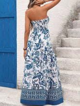 Floral Print Strapless Maxi Dress STYLE SOURCE