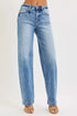 RISEN High Rise Wide Baggy Jeans STYLE SOURCE