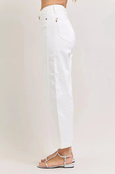 Judy Blue High-Waisted Rigid Magic Panel Barrel Jeans STYLE SOURCE