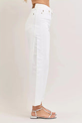 Judy Blue High-Waisted Rigid Magic Panel Barrel Jeans STYLE SOURCE