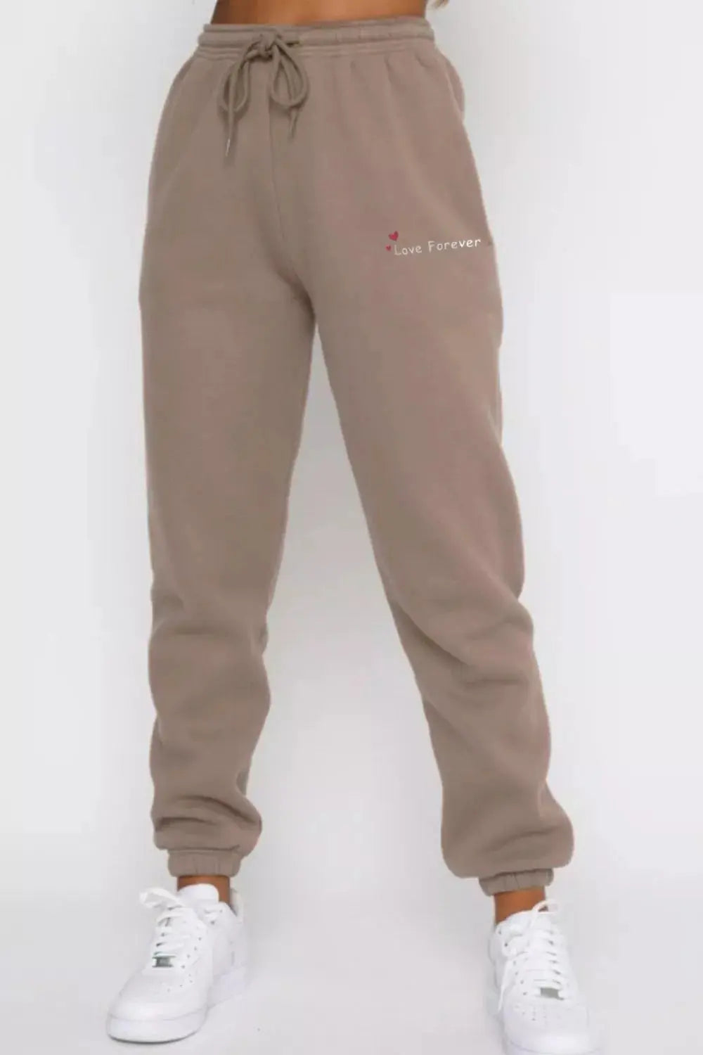 Round Neck Sweatshirt and Joggers Set STYLE SOURCE