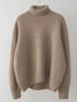 Turtleneck Dropped Shoulder Sweater STYLE SOURCE