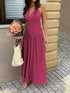 Polka Dot Halter Neck Maxi Dress STYLE SOURCE