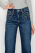 AT1029STD - High Rise Ankle Straight Jeans - Weste STYLE SOURCE