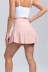 High Waist Active Skirt with Pockets STYLE SOURCE