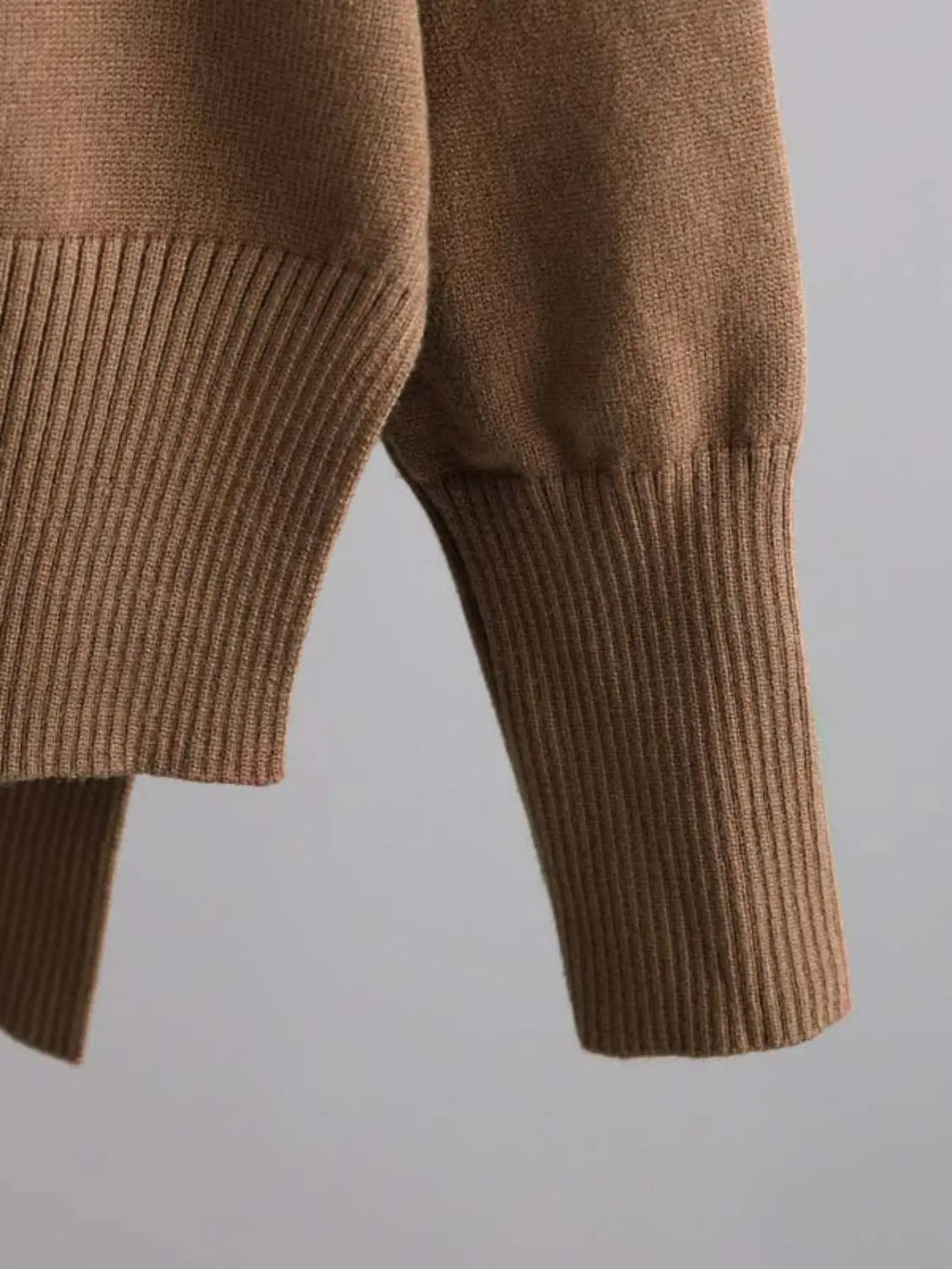 Basic Bae Mock Neck Long Sleeve Top and Pants Sweater Set STYLE SOURCE