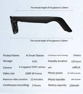 AI Camera Smart Glasses STYLE SOURCE