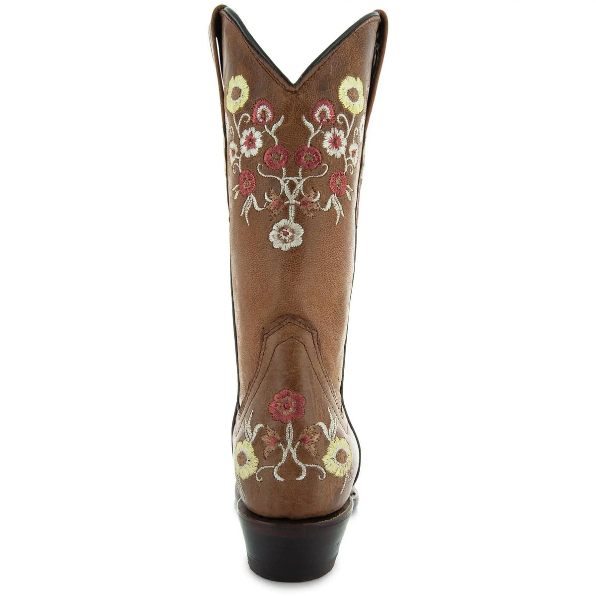 Women's Snipped Toe Western Boots | Floral Showstopper Cowgirl Boots (M50044) STYLE SOURCE
