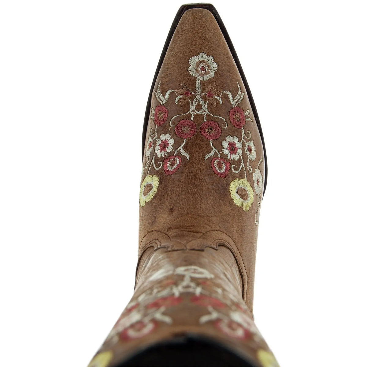 Women's Snipped Toe Western Boots | Floral Showstopper Cowgirl Boots (M50044) STYLE SOURCE