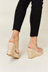 Forever Link Clear Strap Espadrille Platform Wedge Sandals STYLE SOURCE