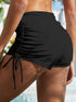 Drawstring Mid-Rise Waist Swim Shorts STYLE SOURCE