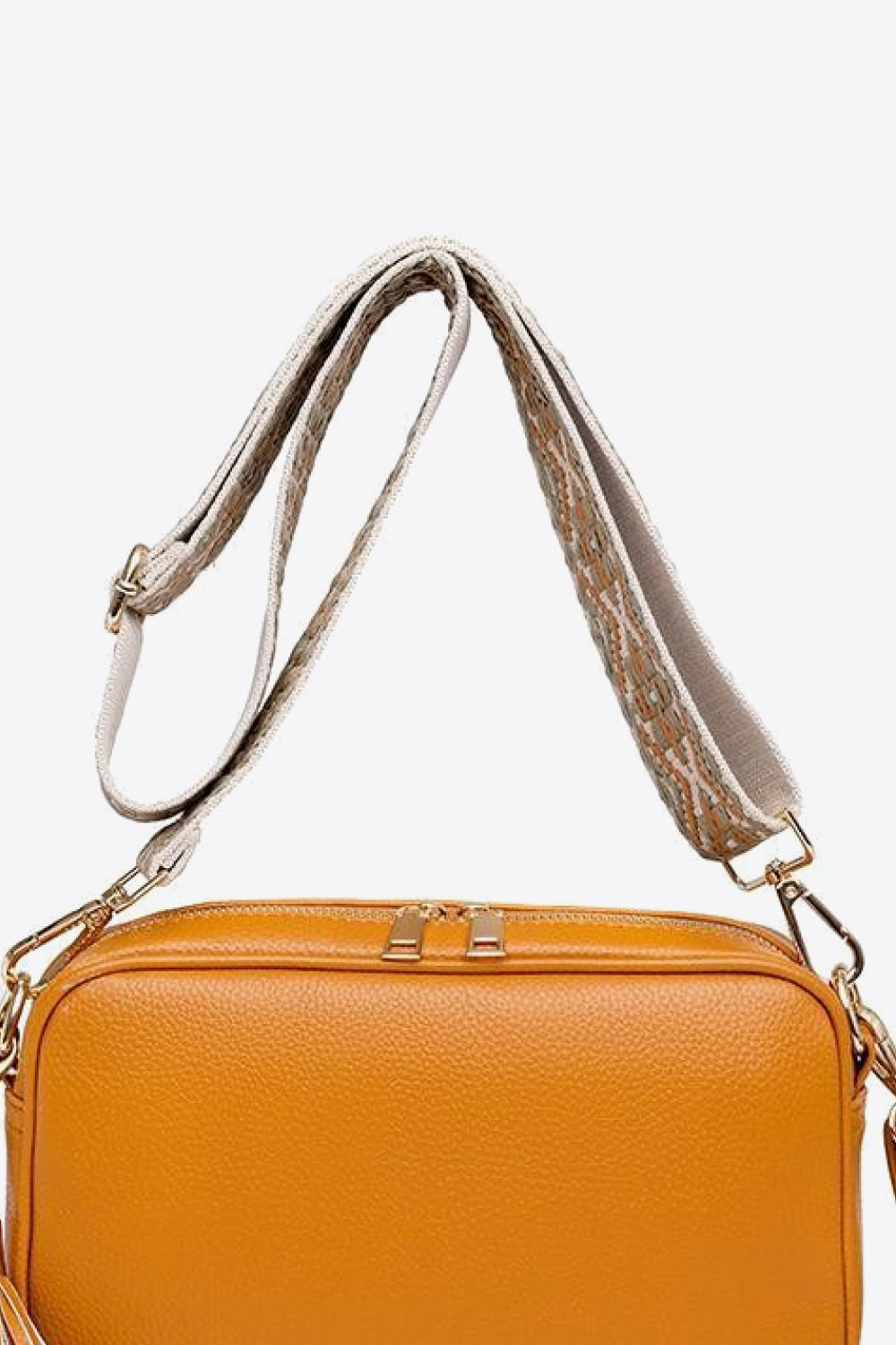 PU Leather Tassel Crossbody Bag STYLE SOURCE