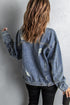 Studded Button Down Denim Jacket STYLE SOURCE