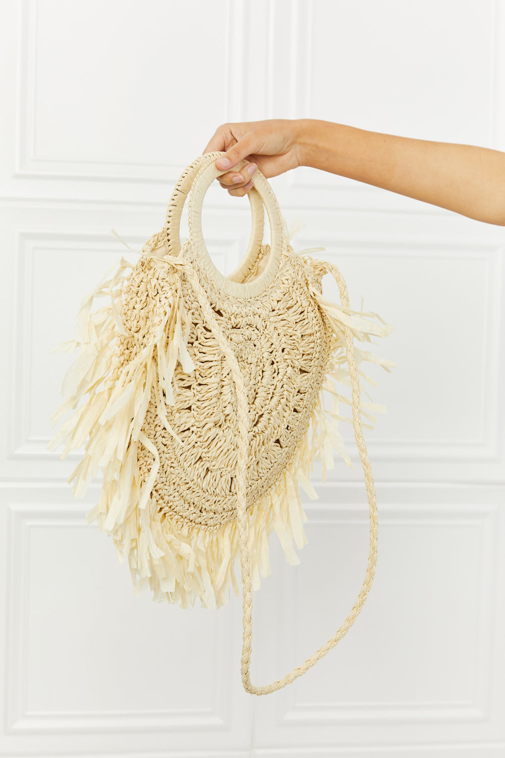 Fame Found My Paradise Straw Handbag STYLE SOURCE