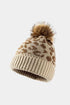 Leopard Pom-Pom Cuffed Beanie STYLE SOURCE