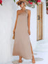 One-Shoulder Slit Maxi Dress STYLE SOURCE