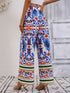 Printed High-Rise Wide Leg Pants STYLE SOURCE