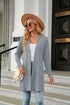 Long Sleeve Open Front Cardigan STYLE SOURCE