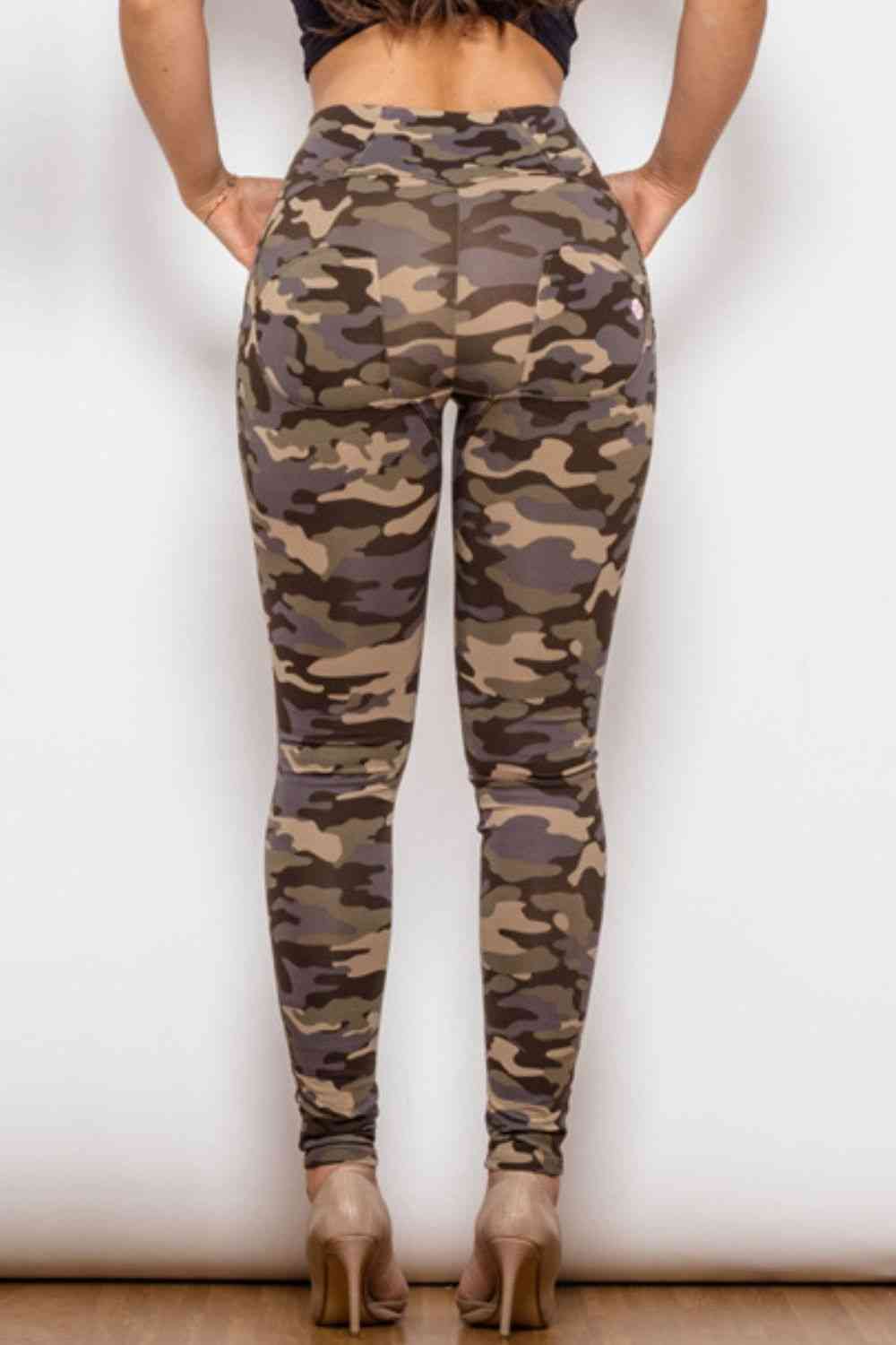 Camouflage Print Jeans STYLE SOURCE