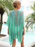 Side Slit Dolman Sleeve Cover-Up STYLE SOURCE