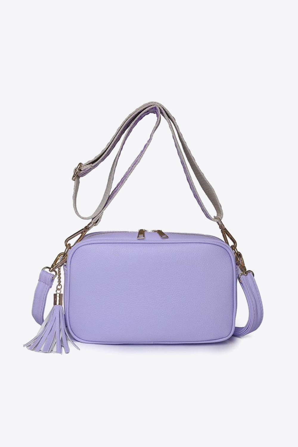 PU Leather Tassel Crossbody Bag STYLE SOURCE