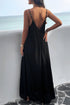 Backless Maxi Cami Dress with Pockets STYLE SOURCE