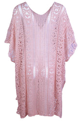 Cutout V-Neck Cover-Up with Tassel STYLE SOURCE