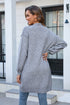 Open Front Dropped Shoulder Cardigan with Pocket STYLE SOURCE