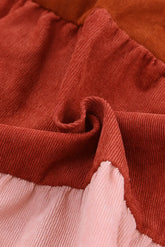 Color Block Square Neck Tiered Dress STYLE SOURCE