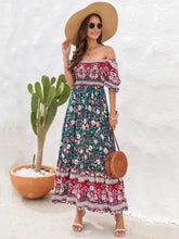 Floral Flounce Sleeve Midi Dress STYLE SOURCE