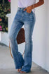 Button Fly Long Jeans STYLE SOURCE