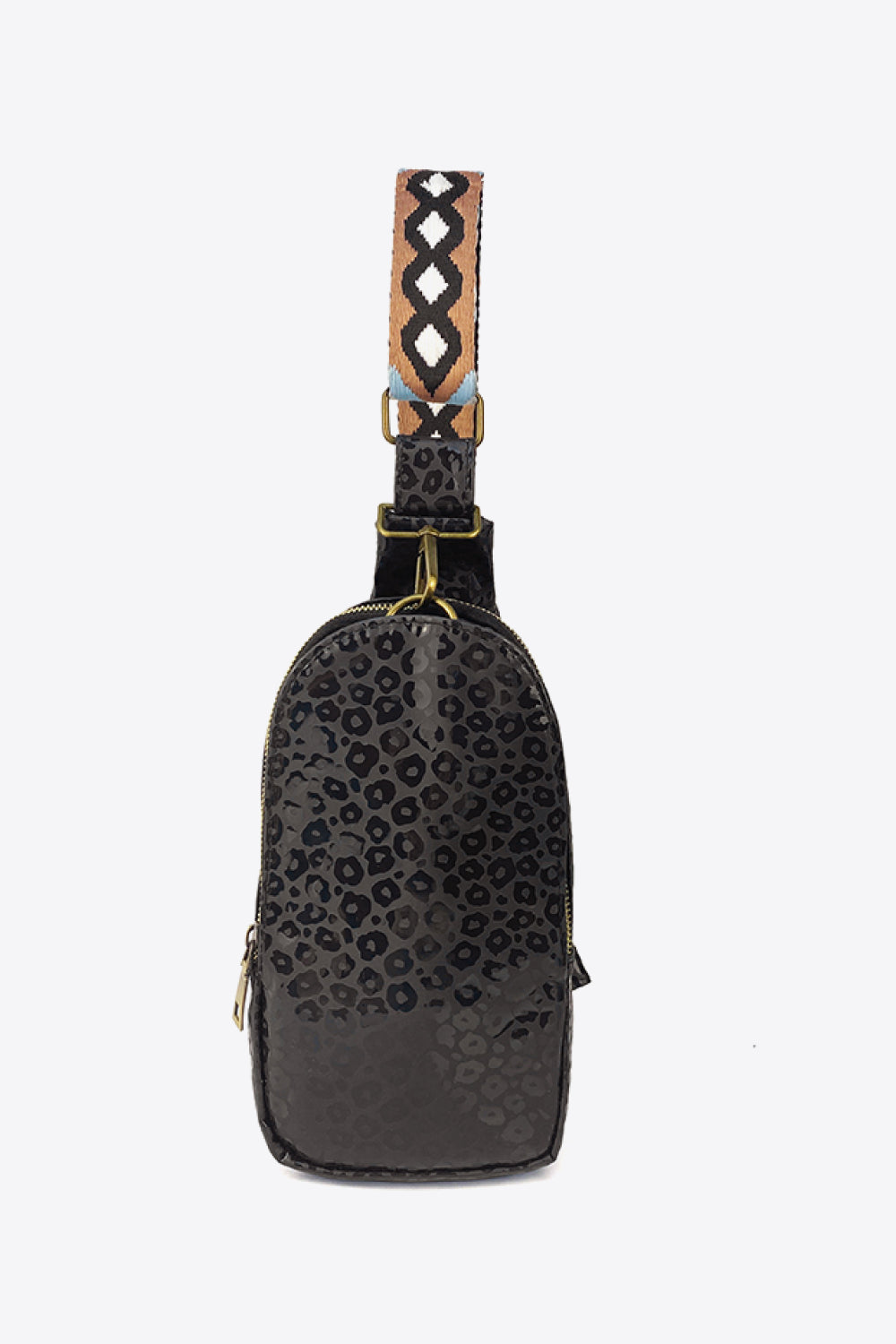 Printed PU Leather Sling Bag STYLE SOURCE