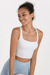 Crisscross Open Back Cropped Sports Cami STYLE SOURCE