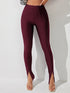 High Waist Slit Skinny Pants STYLE SOURCE