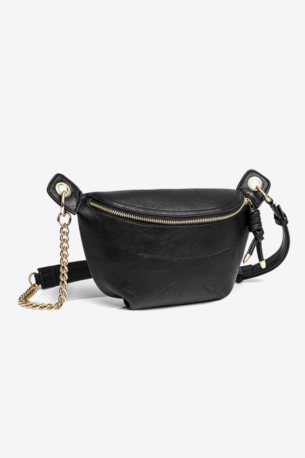 PU Leather Chain Strap Crossbody Bag STYLE SOURCE