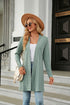 Long Sleeve Open Front Cardigan STYLE SOURCE